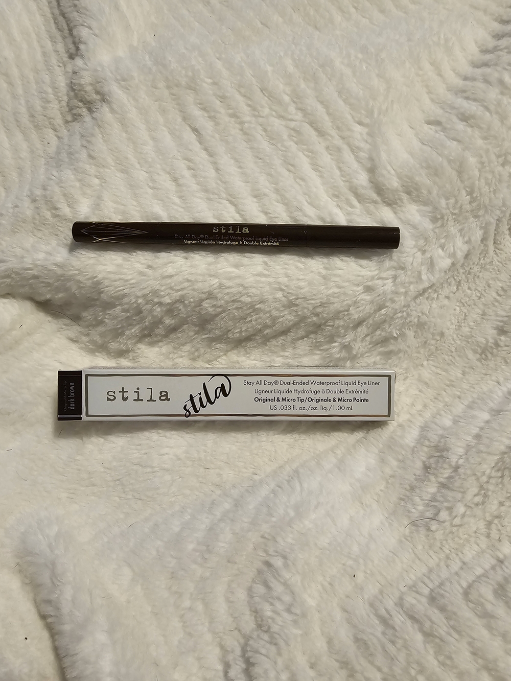 Stila Stay All Day® Dual-Ended Waterproof Liquid Eye Liner - Dark Brown